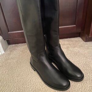 New Madewell The Drumgold Boot in True Black